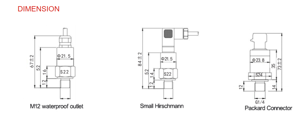 LFT2000 Transductor de presión tipo general Lft2000 1