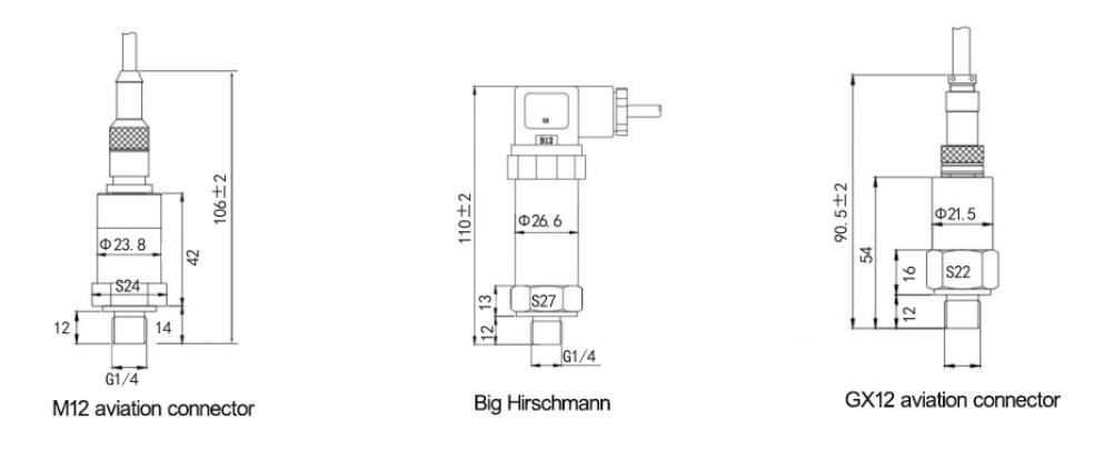 LFT2000 Transductor de presión tipo general Lft2000 2